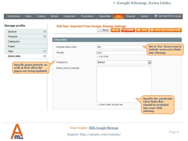 xml google sitemap magento extension by amasty user guide
