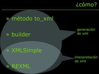Xml On Rails