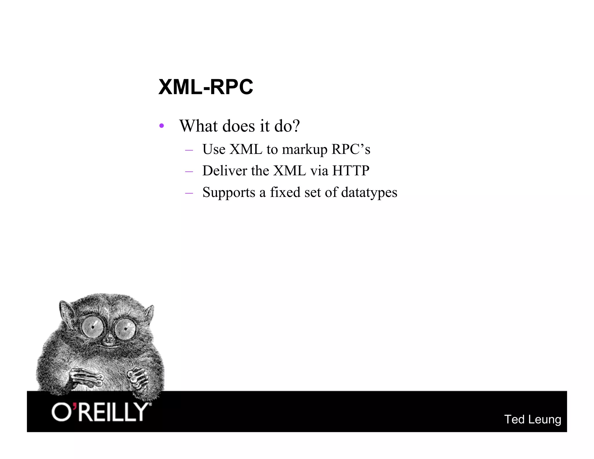 OSCON 2004: XML and Apache