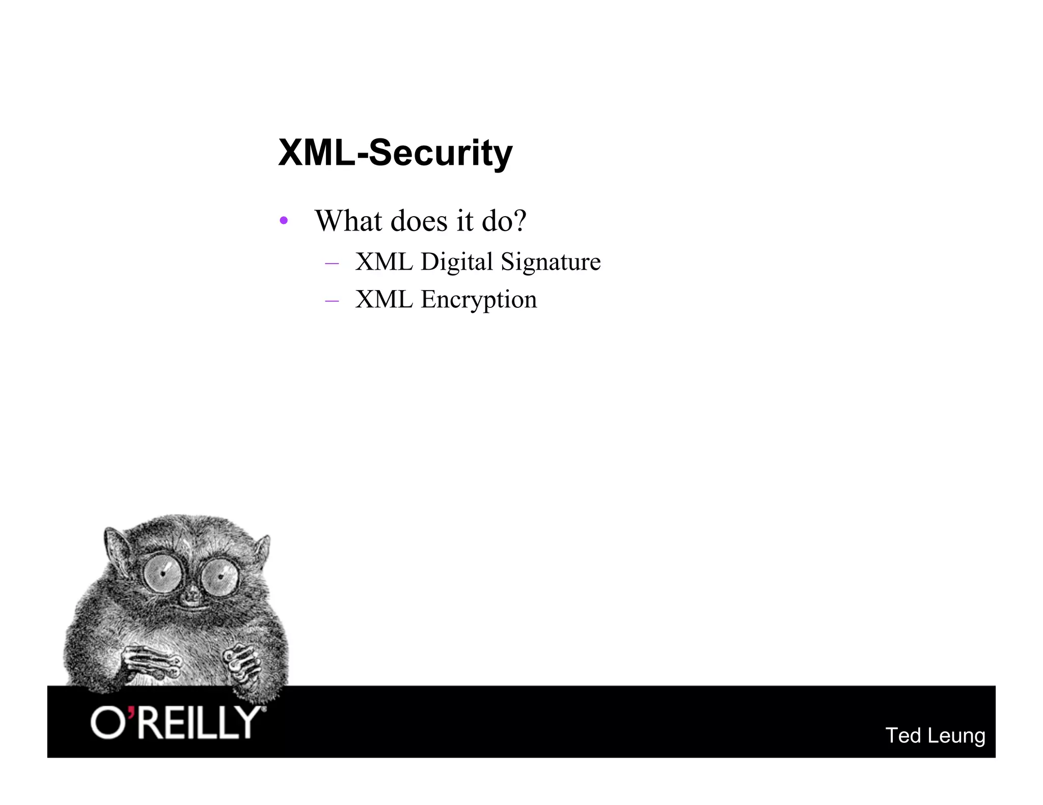 OSCON 2004: XML and Apache