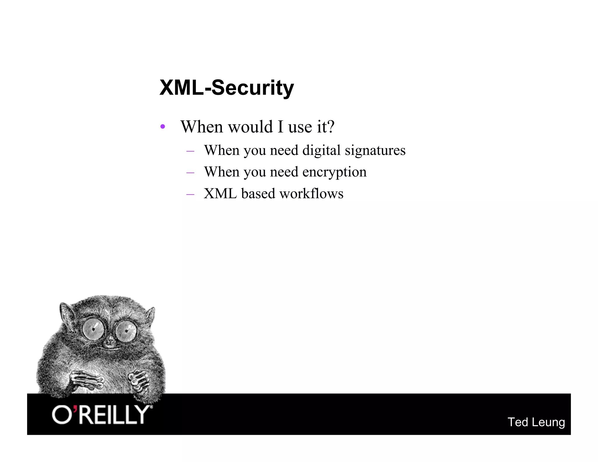 OSCON 2004: XML and Apache