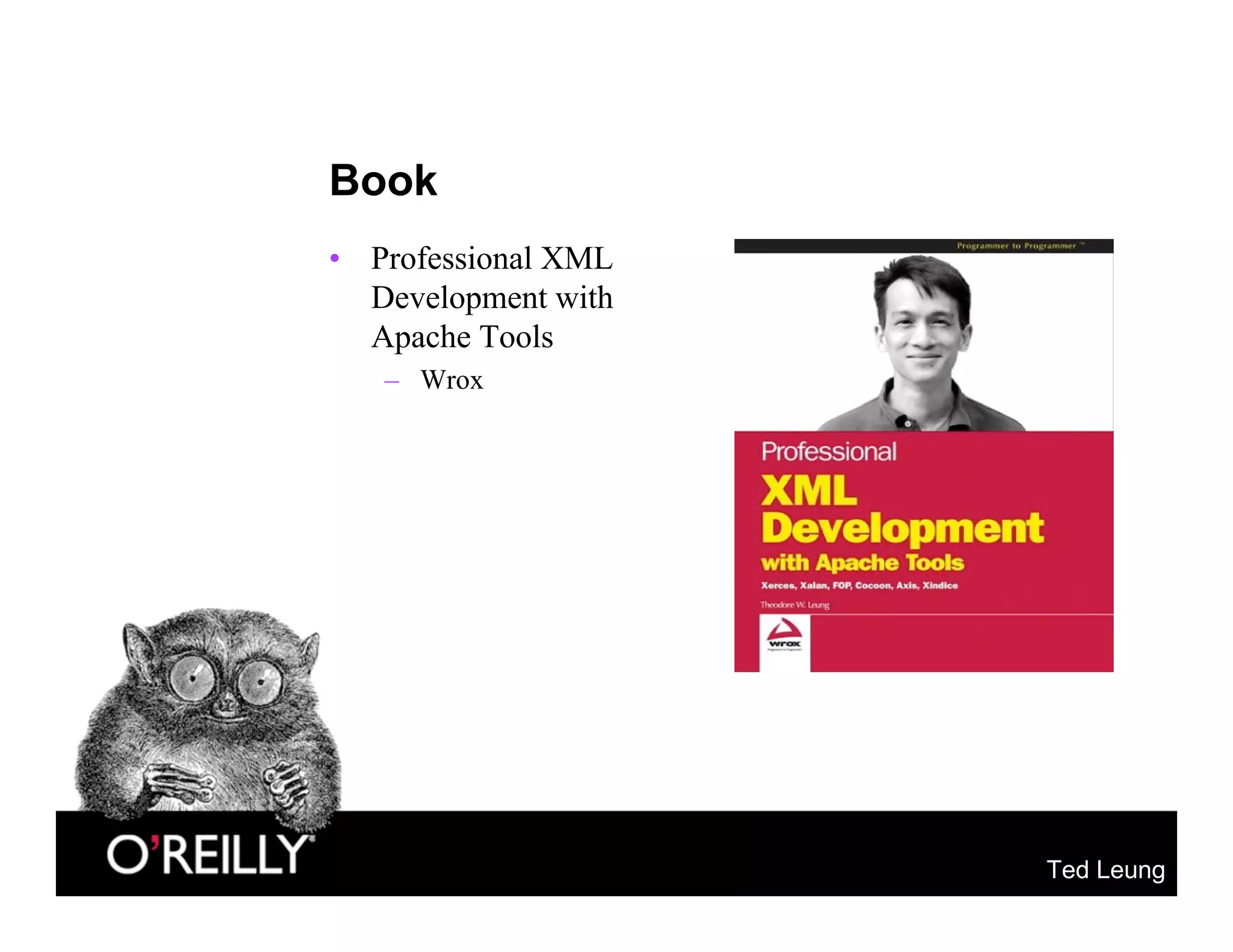 OSCON 2004: XML and Apache