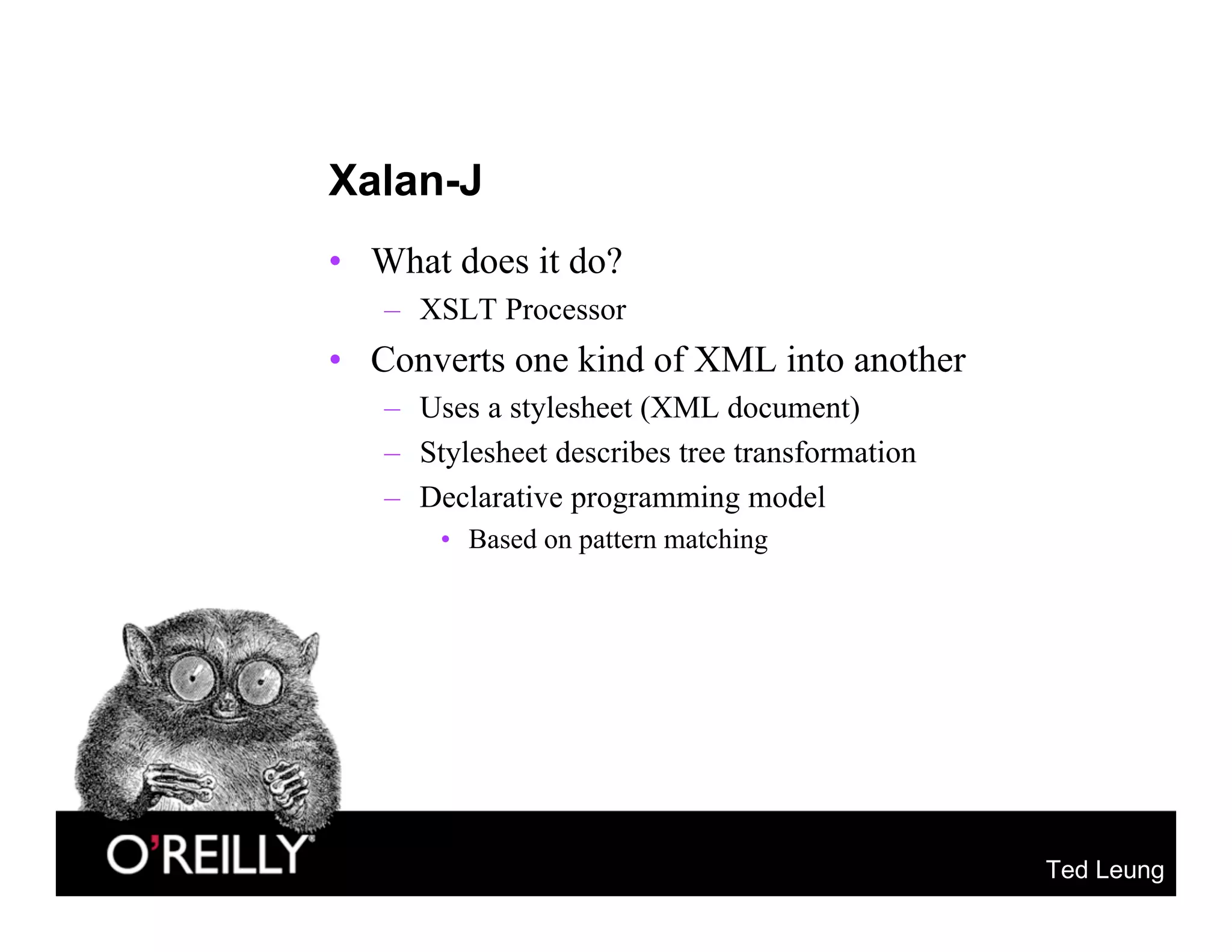 OSCON 2004: XML and Apache