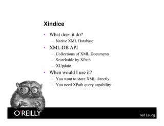 OSCON 2004: XML and Apache