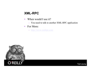 OSCON 2004: XML and Apache