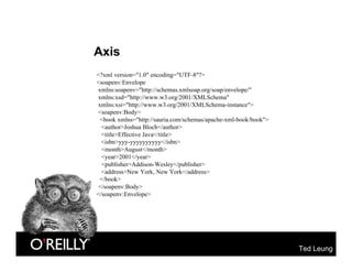 OSCON 2004: XML and Apache