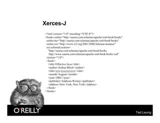 OSCON 2004: XML and Apache