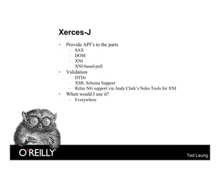 OSCON 2004: XML and Apache