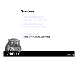 OSCON 2004: XML and Apache
