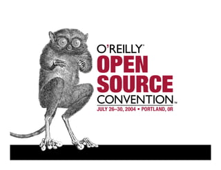 OSCON 2004: XML and Apache