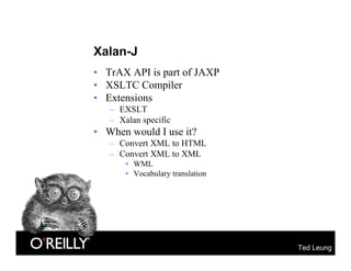 OSCON 2004: XML and Apache