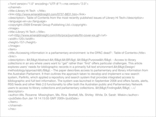 Xml Applications Libraries