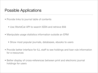 Xml Applications Libraries