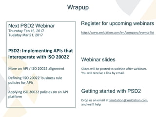 Webinar materials | PSD2: Ensuring a seamless payments journey ...