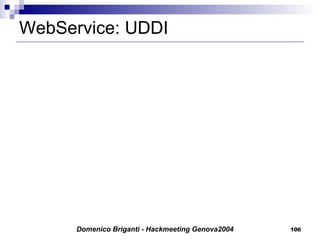 WebService: UDDI 