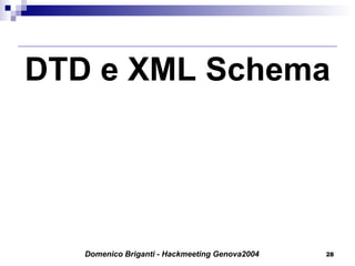 DTD e XML Schema 