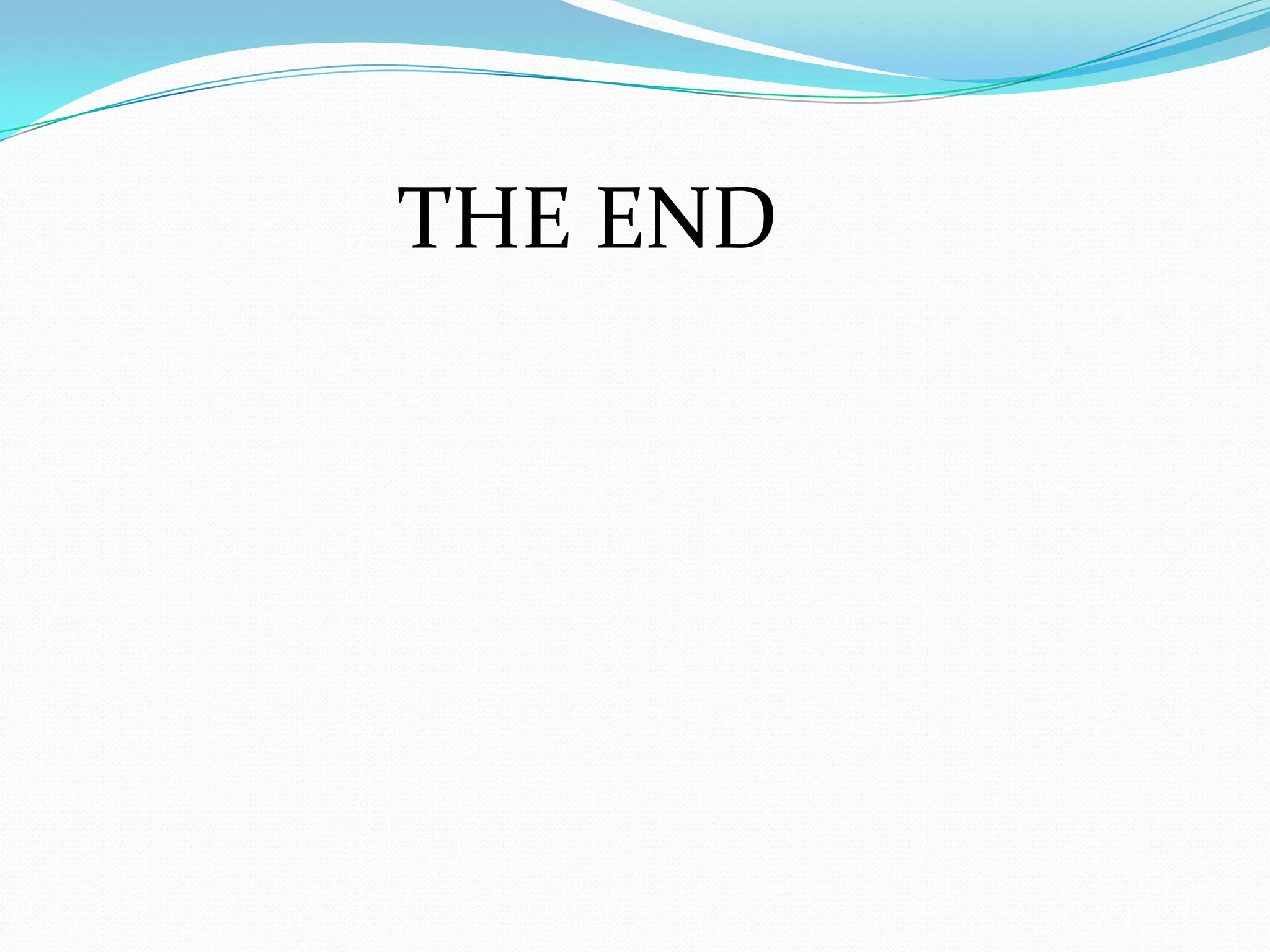 THE END