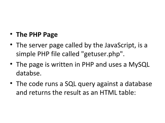 Xml http request | PPT