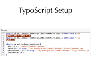 TypoScript Setup
 