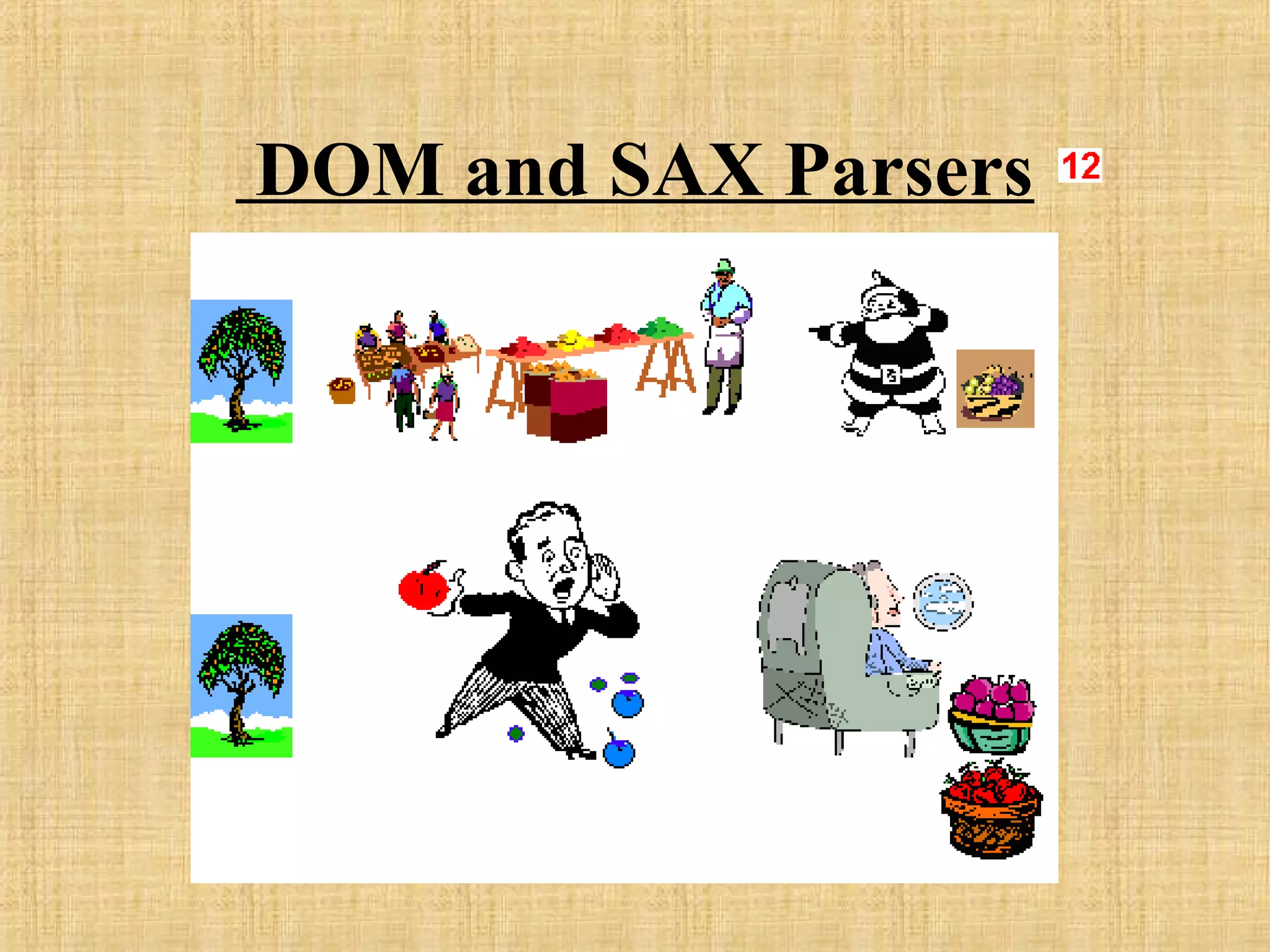 DOM and SAX Parsers
 