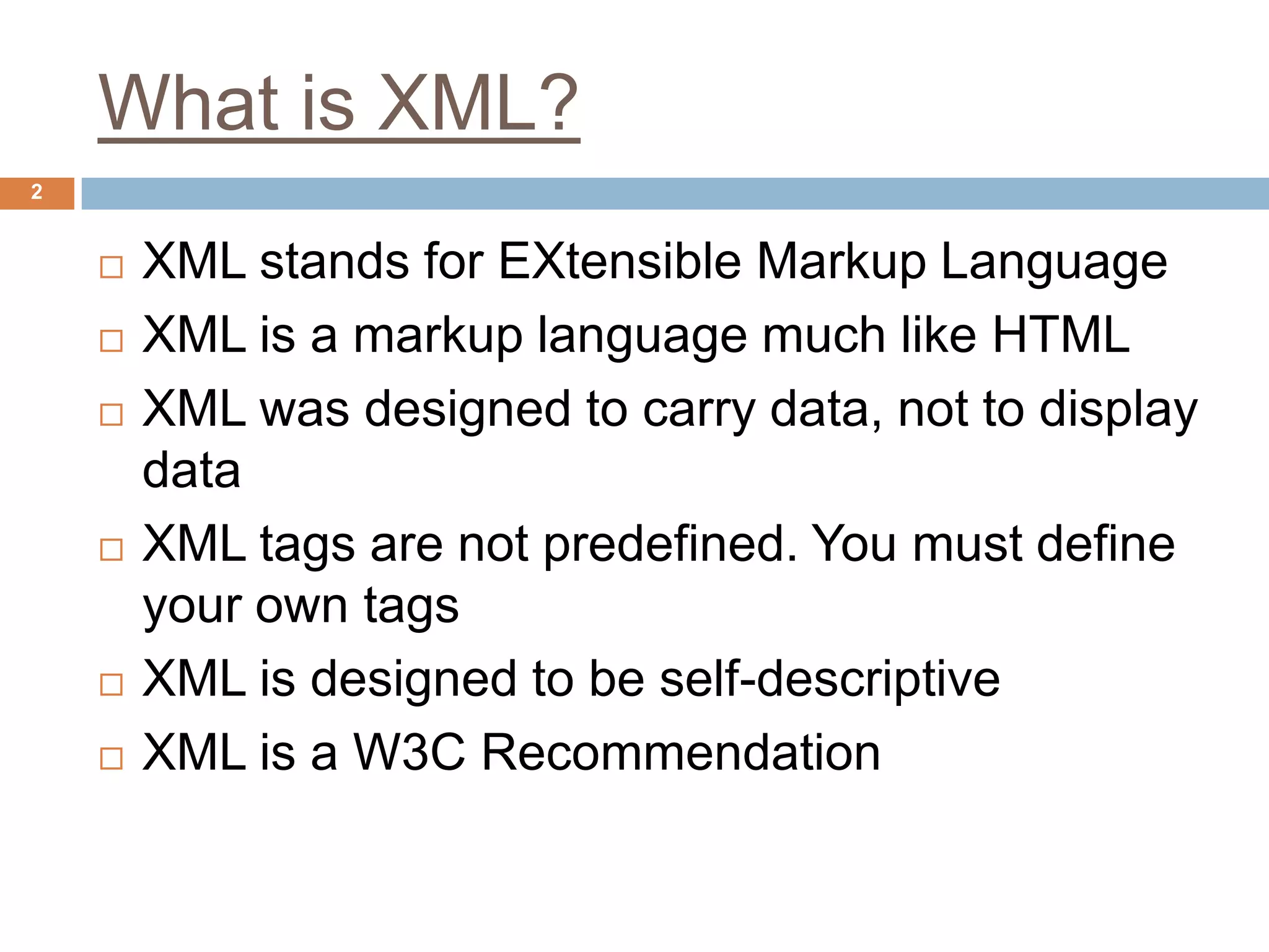 Xml ppt | PPT