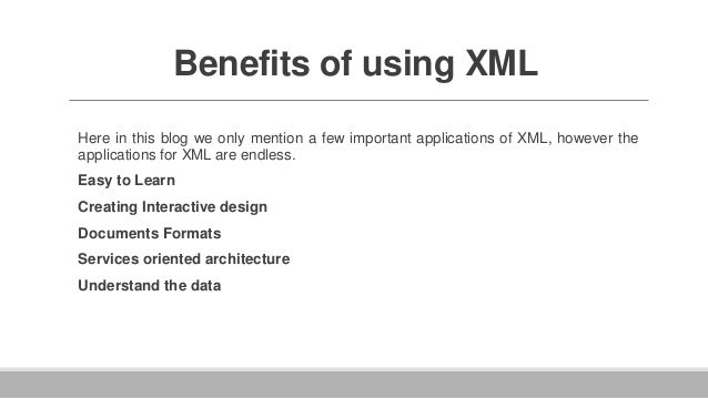 What is XML and Its Applications?