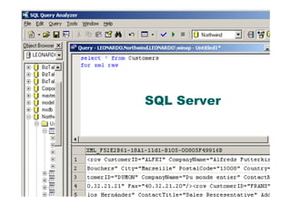 SQL Server
25
SQL Server
 