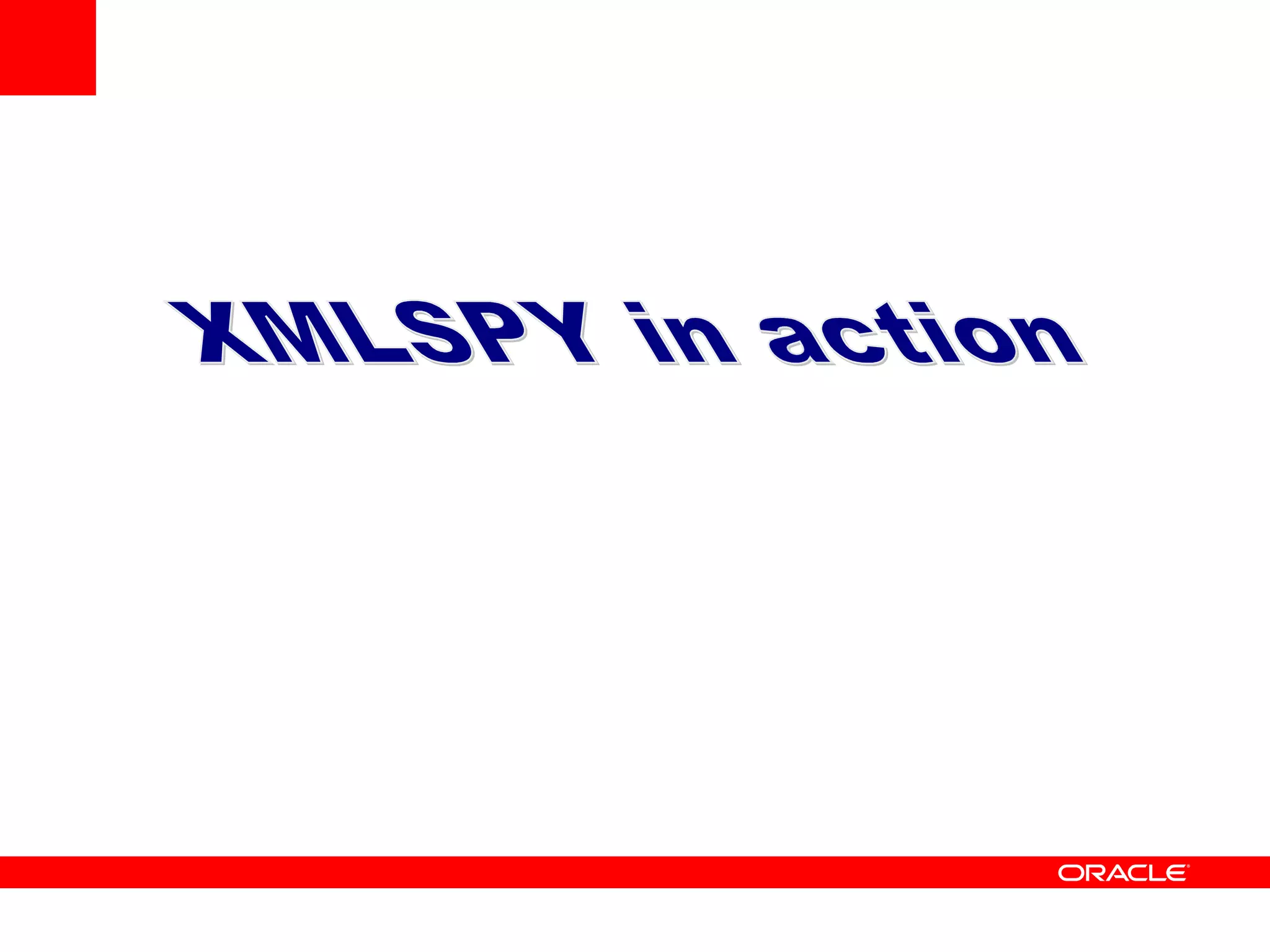 XMLSPY in action 