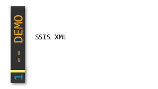 SSIS XML
 