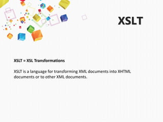 To try use XSL for display group XML file movies | PPT