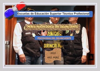 .0
Escuelas de Educación Superior Técnico Profesional
2022
HYO -PERÚ
 