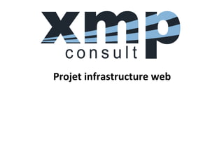 Projet	
  infrastructure	
  web	
  
 