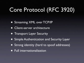 XMPP Standards Update