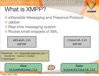 XMPP 101