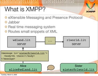 XMPP 101