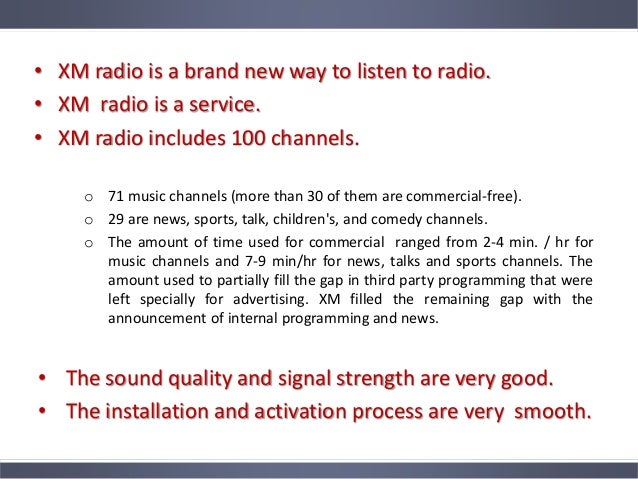 sirius radio customer service
