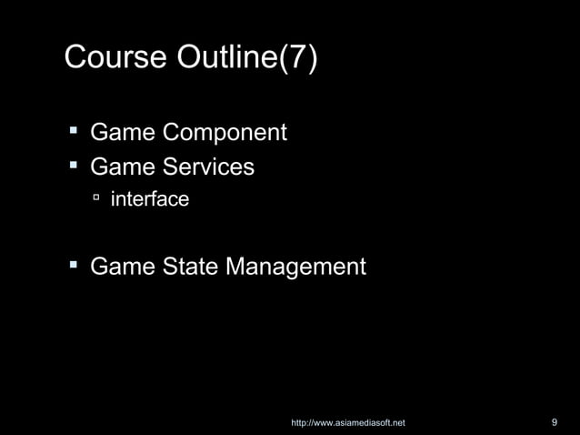Xna 2 D Game Programming | PPT