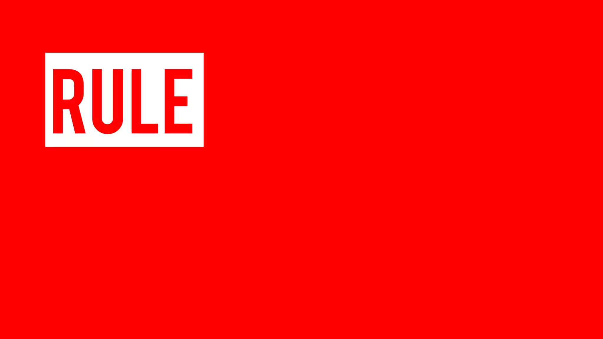 RULE  