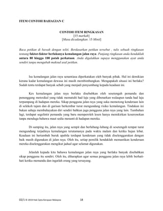 02 1 ITEM CONTOH BAHAGIAN C-RINGKASAN | PDF