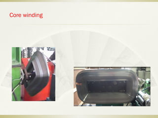 Core winding
 