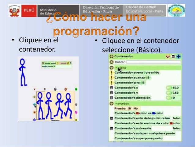 • Contenedor/Básico/colec
ciones.
• Contenedor/Básico/Col
ecciones/colocar
números de figuras.
 