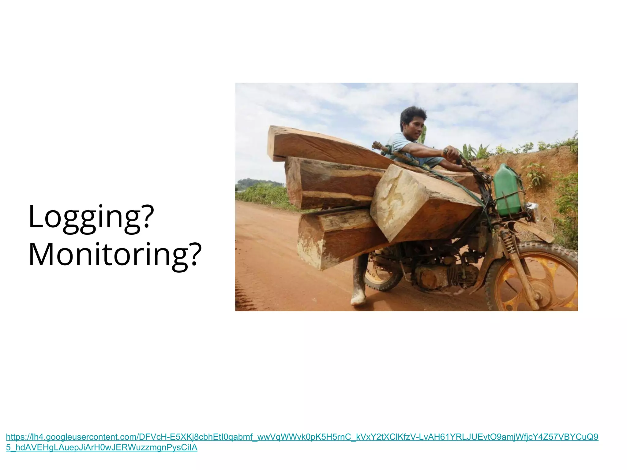 Logging?
Monitoring?
https://lh4.googleusercontent.com/DFVcH-E5XKj8cbhEtI0qabmf_wwVqWWvk0pK5H5rnC_kVxY2tXClKfzV-LvAH61YRLJUEvtO9amjWfjcY4Z57VBYCuQ9
5_hdAVEHgLAuepJiArH0wJERWuzzmgnPysCiIA
 