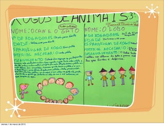 viernes 1 de marzo de 2013
 