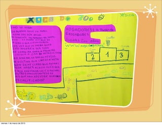 viernes 1 de marzo de 2013
 