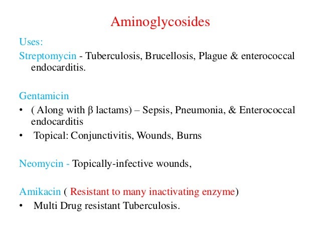 5 Aminoglycosides Macrolides Anti Tb Dental