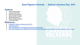 Xose Filgueira Valverde PPT