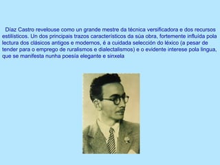 Xose maria diaz castro PPT