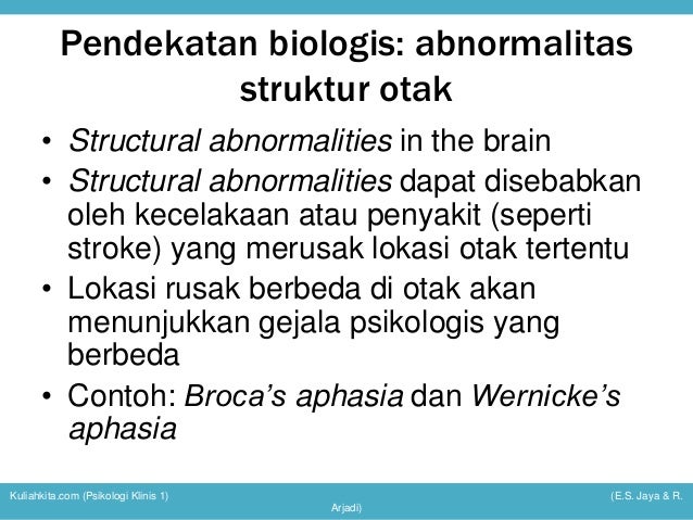Psikologi Klinis 1 Pertemuan 5