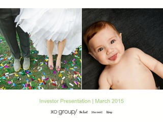 Investor Presentation | March 2015
 