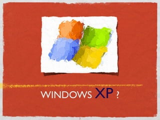 WINDOWS XP ?

     2
 